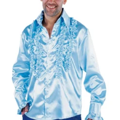 Rouches Blouse Baby Blauw