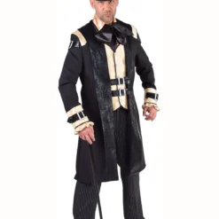 Steampunk Heer Zwart