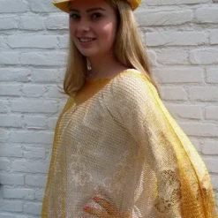 Toppers Poncho Geel/goud -Keeskonings Winkel 11011254 356898104518482 6553060185380227363 n