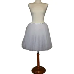 Tule Rokje Wit (petticoat), 50 Cm