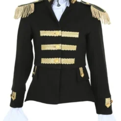 Luxe Zwarte Carnavalsjas, Dames