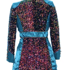 Carnavalsjas, Dames Senquin Delight -Keeskonings Winkel 15683 sequin delight nieuw 3