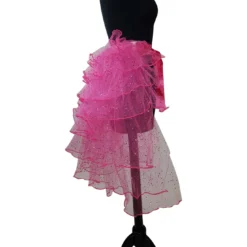 Burlesque Rokje Met Glitters, Pink