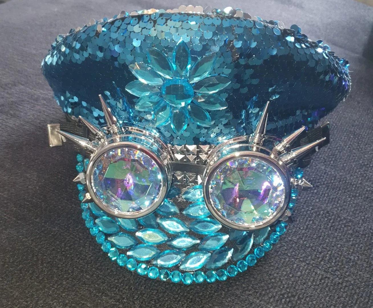 Burningman Pet De Luxe, Turquoise. 3 Burningman Pet De Luxe, Turquoise. - Afbeelding 3