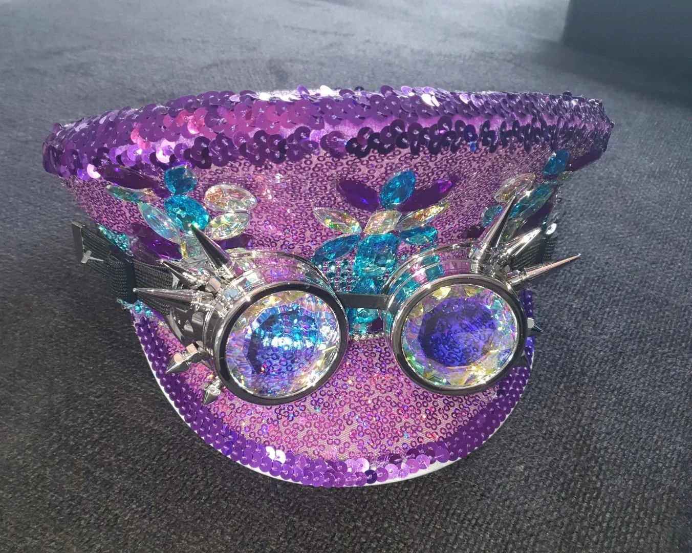 Burningman Pet De Luxe, Paars. 1 Burningman Pet De Luxe, Paars.