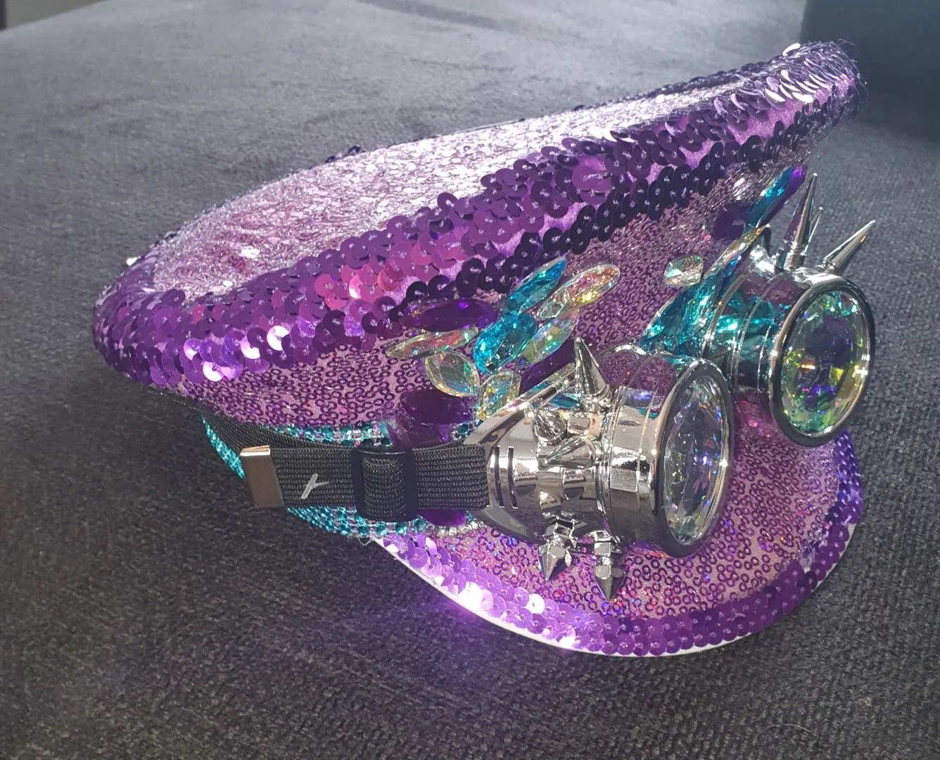 Burningman Pet De Luxe, Paars. 2 Burningman Pet De Luxe, Paars. - Afbeelding 2