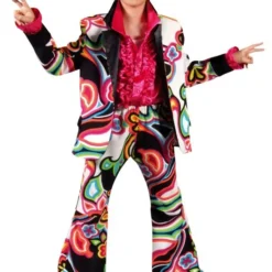Hippie - Disco Kostuum Fantasy*