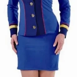 Stewardess Sky Blue, Stretch Pakje