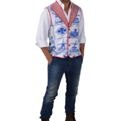 Nederlands Gilletje Delfts-blauw