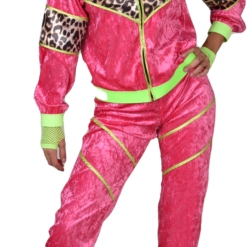 Trainingspak Pink, Panter/Leopard