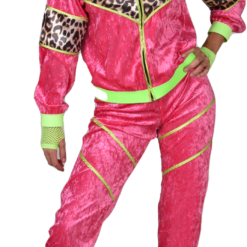 Trainingspak Pink, Panter/Leopard