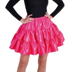 Volangen Rok, Petticoat Pink