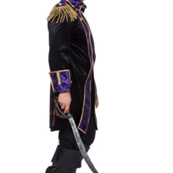 Piratenjas Zwart/paars - Heren