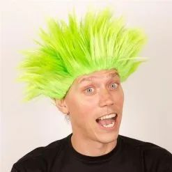 Punk Pruik Groen