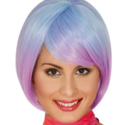 Boblijn, Pruik Paars/blauw