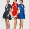 Stewardess Blauw*