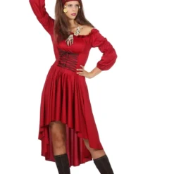 Halloween Jurk Basis - Bordeaux