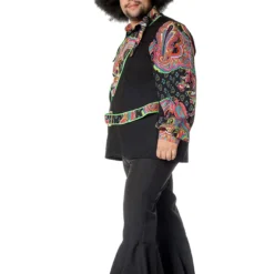 Disco Blouse, Zwart/pink -Keeskonings Winkel 5471 xx 42