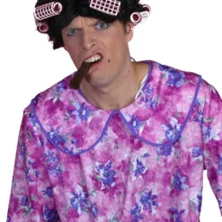 Pruik Met Krulspelden