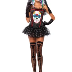 Bustier Sugar Skull