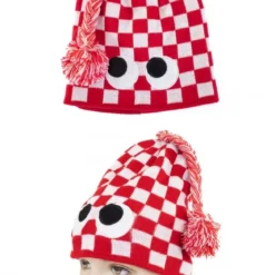 Gebreide Muts Brabant, Met Ogen