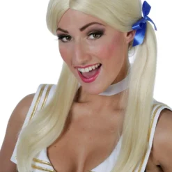 Hollands Meisje Pruik Met 2 Staarten