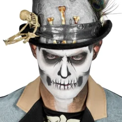 Hoed Met Skelet En Botjes