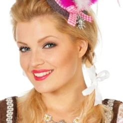 Mini Tirolerhoed, Edelweis Roze