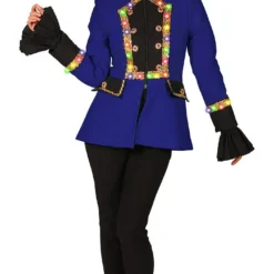 Dames Jas, Shaula Met Gekleurde LED Verlichting, Kobalt*