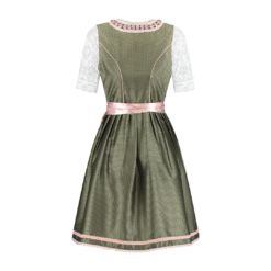 Dirndl, Groen/oudroze. 2 Delig -Keeskonings Winkel h 2960 hinten large