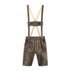 Lederhose, Zandgrauw, Luxe Broek