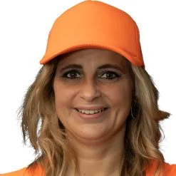 Vissers Hoedje Neon Pink