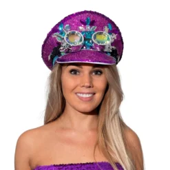 Burningman Pet De Luxe, Paars. 7 Burningman Pet De Luxe, Paars. -Keeskonings Winkel kees konings carnaval collectie shoot februari 2022 19 large 2