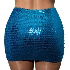 Pailletten Rokje/topje, Turquoise. -Keeskonings Winkel kees konings carnaval collectie shoot februari 2022 7 large