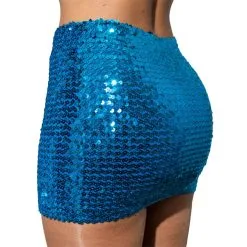 Pailletten Rokje/topje, Turquoise. -Keeskonings Winkel kees konings carnaval collectie shoot februari 2022 8 large