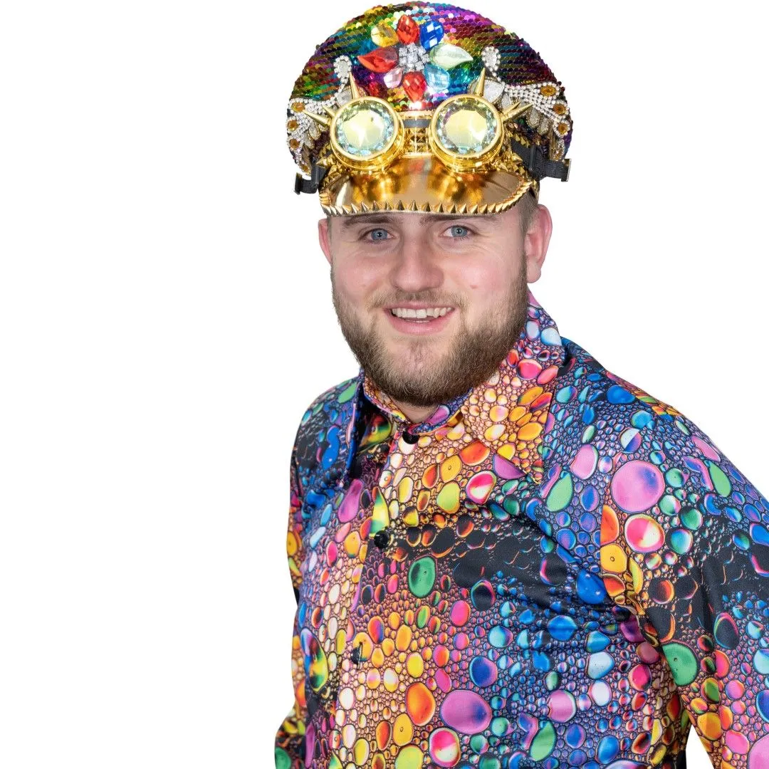 Burningman Pet De Luxe, Multicolor. 2 Burningman Pet De Luxe, Multicolor. - Afbeelding 2