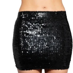 Pailletten Rokje/topje, Zwart. -Keeskonings Winkel keeskoningscarnaval 21 12 18 51 van 179 large 1