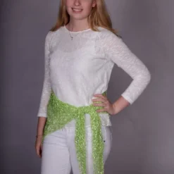 Toppers Poncho Groen