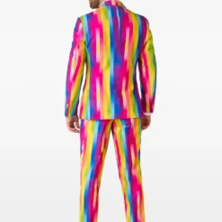 Kostuum Opposuits Rainbow Glaze Met Stropdas