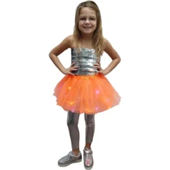 Magic Tutu Met Gekleurde Led Lampjes, Oranje (kind) -Keeskonings Winkel screenshot 20201222 134139 gallery