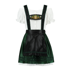 H-Trager Dirndl, 3 Delig Flessen Groen